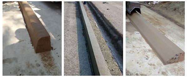 定制攔水帶成型機(jī)形狀展示